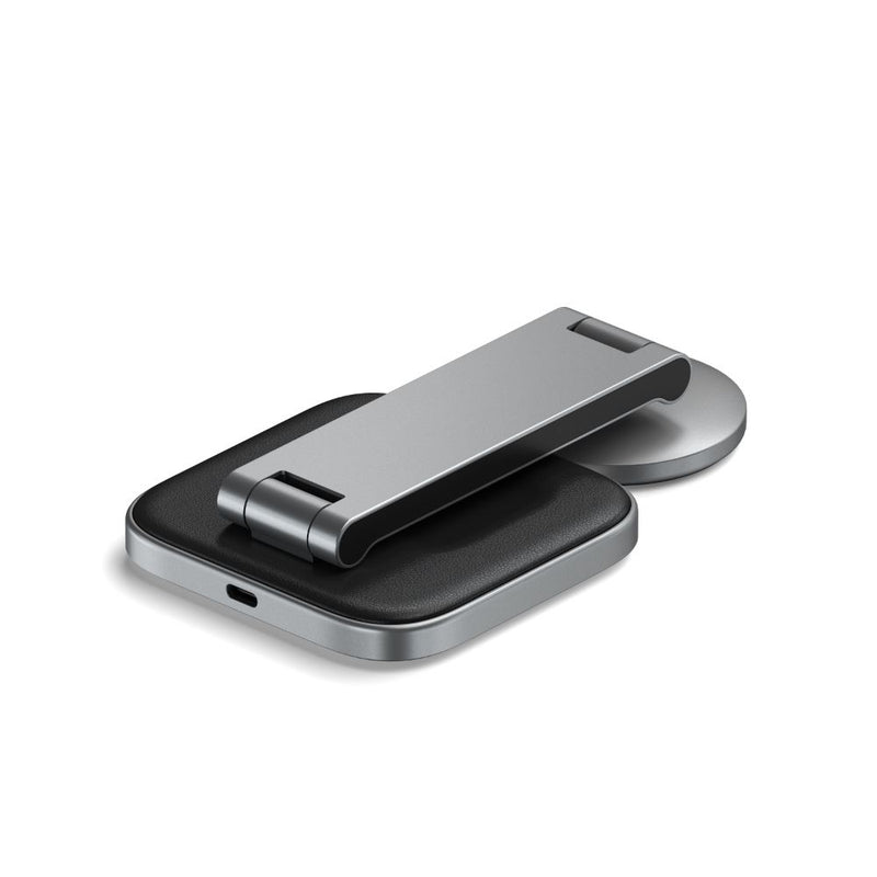 Satechi 2-in-1 Foldable QI2 Wireless Charging Stand