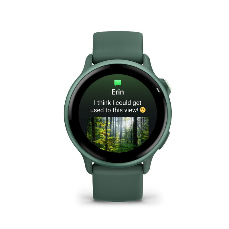 Garmin Vivoactive 6 (Lunar Gold with Bone Silicone Band) copy