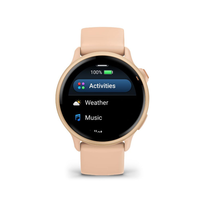 Garmin Vivoactive 6 (Metallic Jasper Green with Jasper Green Silicone Band) copy