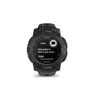 Garmin Instinct 3 45 mm Solar Tactical Edition (Black with black silicone band)