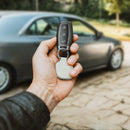 Satechi Vegan-Leather FindAll Keychain Sand