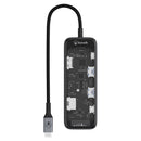Bonelk Vision Long-Life USB-C to 8-in-1 Multiport Hub (Clear)