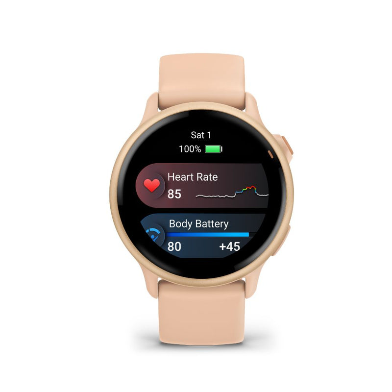 Garmin Vivoactive 6 (Metallic Jasper Green with Jasper Green Silicone Band) copy