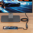 Bonelk Pro-X Long-Life USB-C to 8K HDMI Adapter (15cm) (Black)