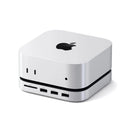 Satechi Mac Mini M4 Stand & Hub with SSD Enclosure (Silver)