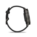 Garmin Venu 4 - 41mm Slate with Black Silicone Band