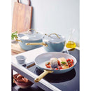 GreenPan Padova 10 Piece Cookset Smokey Blue