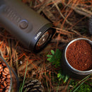 Outin Fino Portable Electric Coffee Grinder Tundra Brown