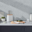 Furi Stone Knife Block Set 6 Piece (Snow Terrazzo)