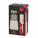 Furi Stone Knife Block Set 6 Piece (Snow Terrazzo)