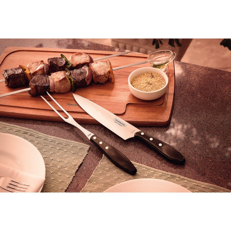 Tramontina Churrasco Barbecue Knife Block 5 Piece - Red copy