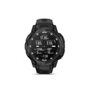 Garmin Instinct Crossover AMOLED -Tactical Edition (Black with Black Silicone Band)