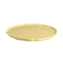 Emile Henry Madeleine Round Serving Platter Vanilla