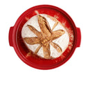 Emile Henry Round Bread Baker Burgundy