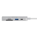 BONELK Long-Life USB-C 5in1 Multiport Hub Silver