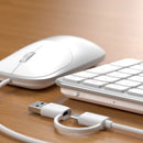 Satechi Slim CLX3 Wired Combo (Silver)