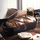 Emile Henry Large Bread Loaf Baker Charcoal