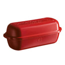 Emile Henry Large Bread Loaf Baker Burgundy
