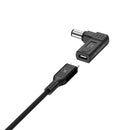 Bonelk Long-Life 65W GaN Universal Laptop Charger, In-Built Cable - 1.5m (Black)