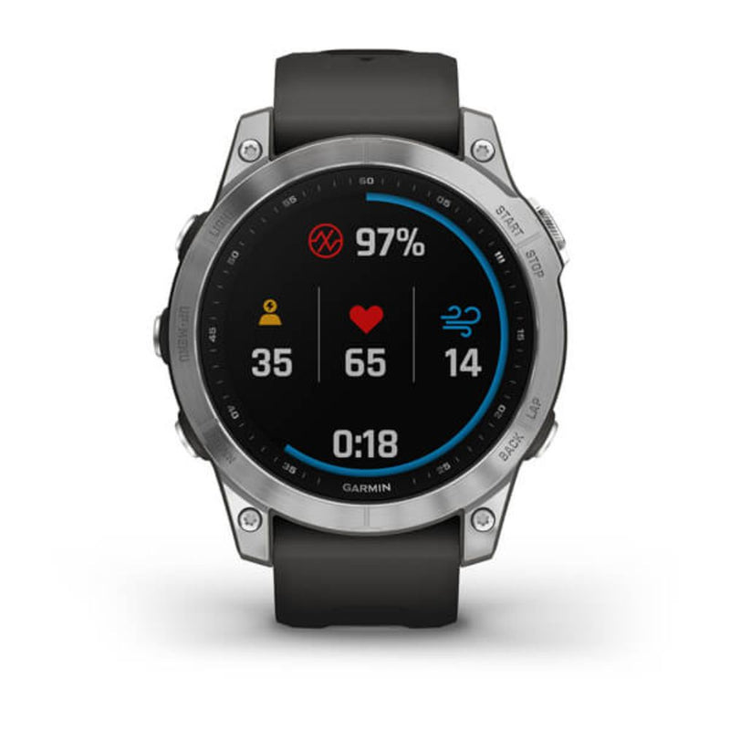 Garmin Fenix 7 (Silver with Graphite Band)