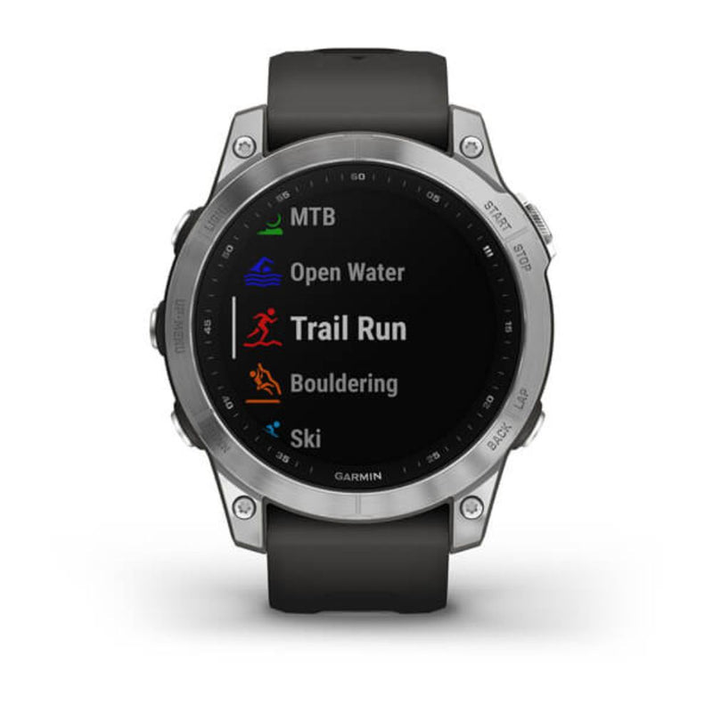 Garmin Fenix 7 (Silver with Graphite Band)