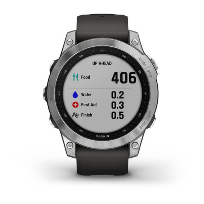 Garmin Fenix 7 (Silver with Graphite Band)