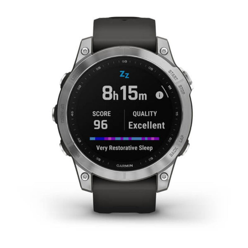 Garmin Fenix 7 (Silver with Graphite Band)