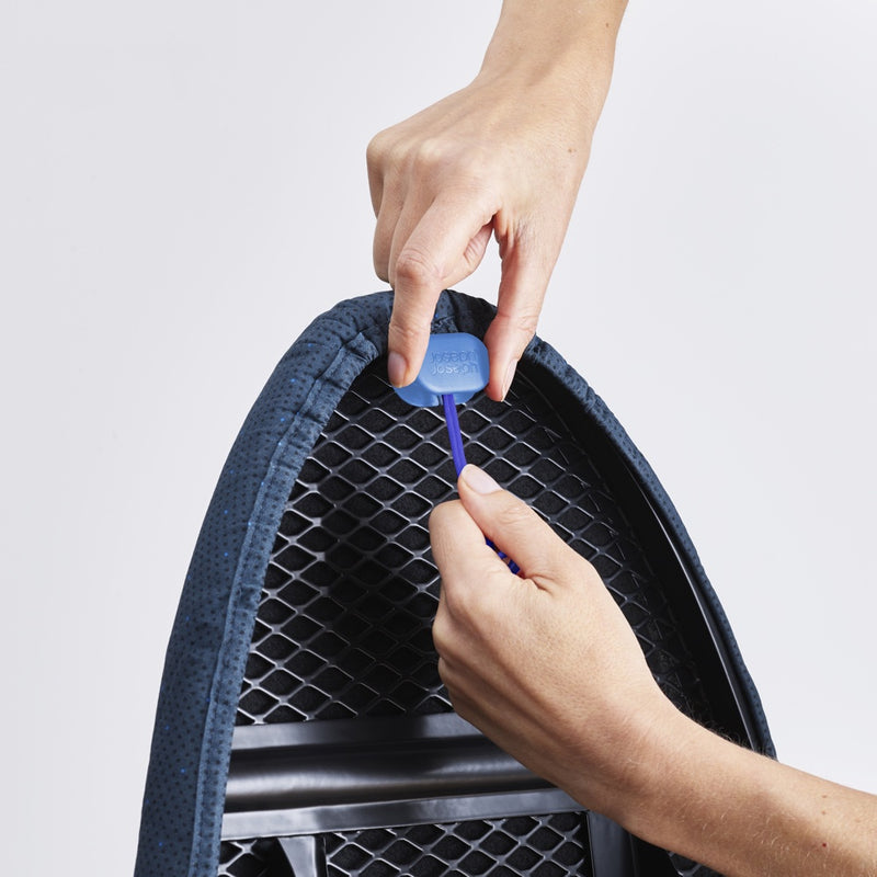 Joseph Joseph Glide Plus Easy-Store Ironing Board With Advanced Cover (Black/Blue)