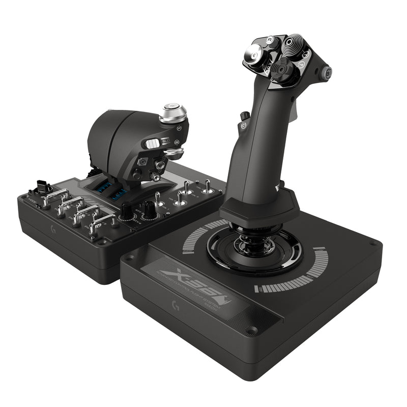 Logitech G Pro Flight Control System X56 Rhino