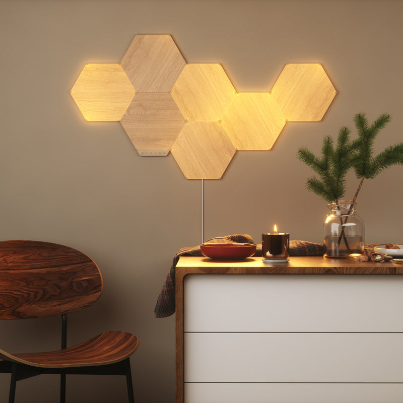 Nanoleaf Elements Wood Look Expansion Pack (3 Pack)