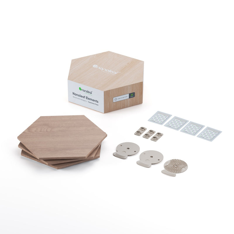 Nanoleaf Elements Wood Look Expansion Pack (3 Pack)