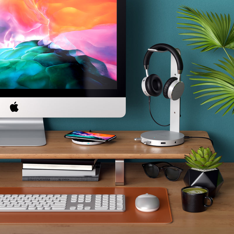 Satechi Aluminium Headphone Stand Hub