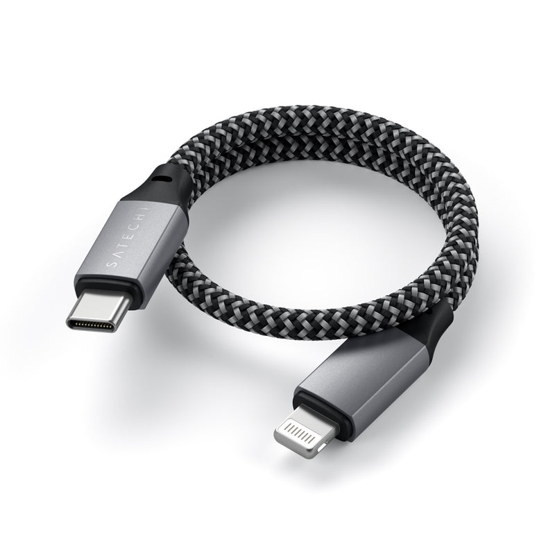 Short Lightning USB C Charger Cable