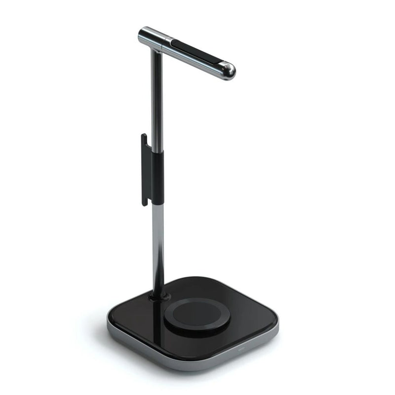 Satechi 2-in-1 Headphone Stand with Wireless Charger