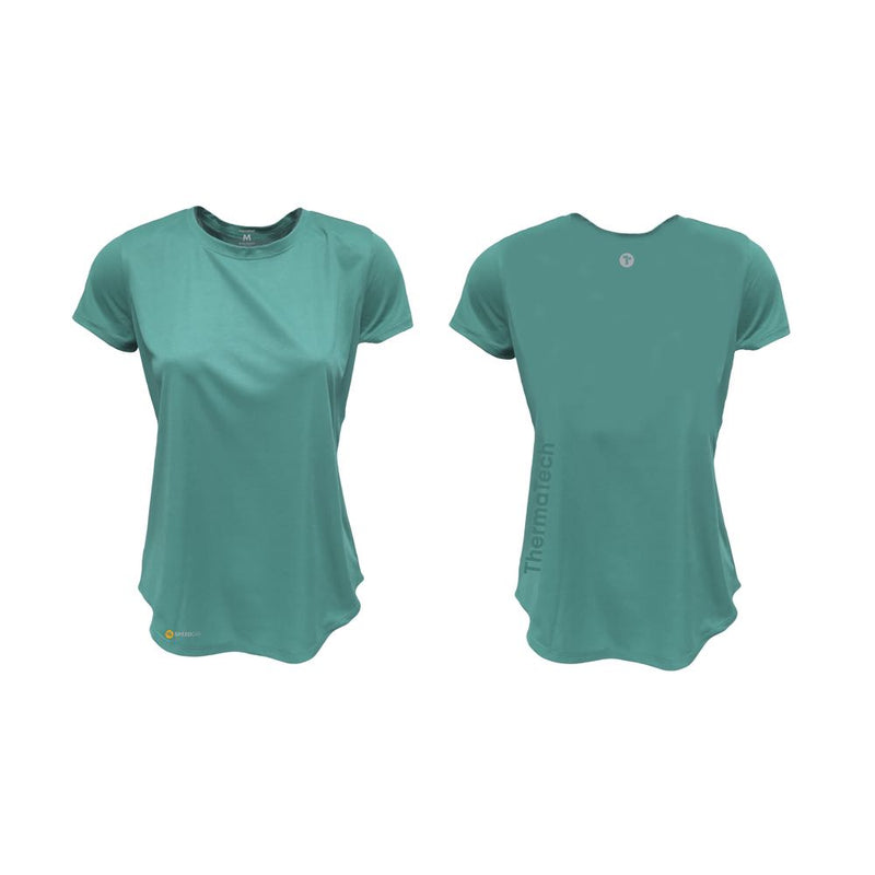 Thermatech Womens SpeedDri Tee (Aqua)