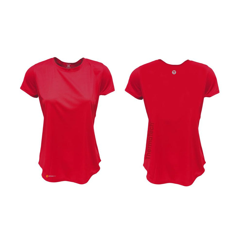 Thermatech Womens SpeedDri Tee (Red)