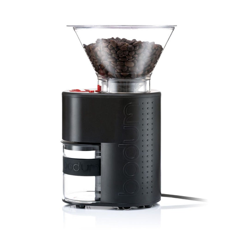 Bodum Bistro Electric Burr Coffee Grinder 160W (Black)