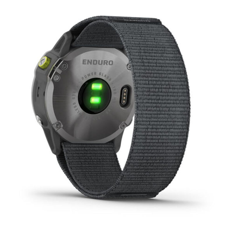 Garmin Enduro (Steel with Grey Ultrafit Nylon Strap)