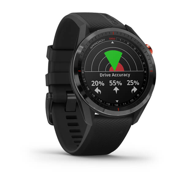 Garmin Approach S62 (Black ceramic bezel with black band)