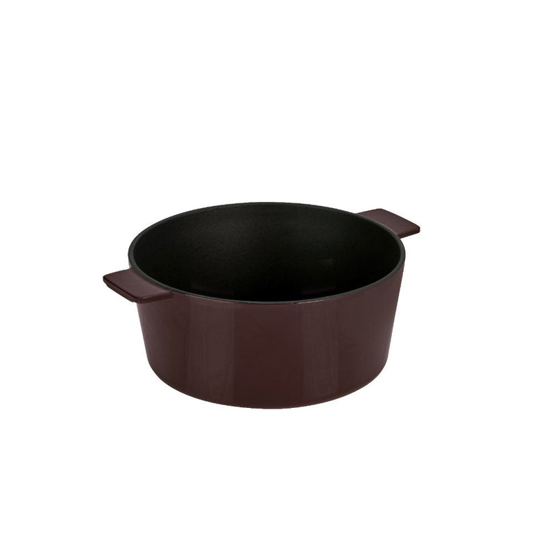 Stanley Rogers Cast Iron French Oven (24cm) (Bordeaux)