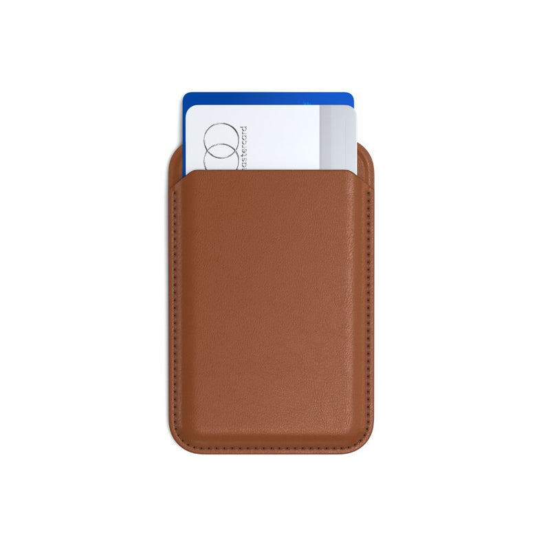 Satechi Magnetic Wallet Stand for iPhone Brown