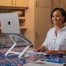 Twelve South Curve Flex flexible desktop stand for MacBook / Laptops White