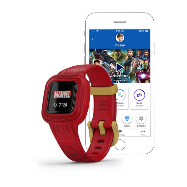 Garmin vivofit jr. 3, Marvel (Iron Man)