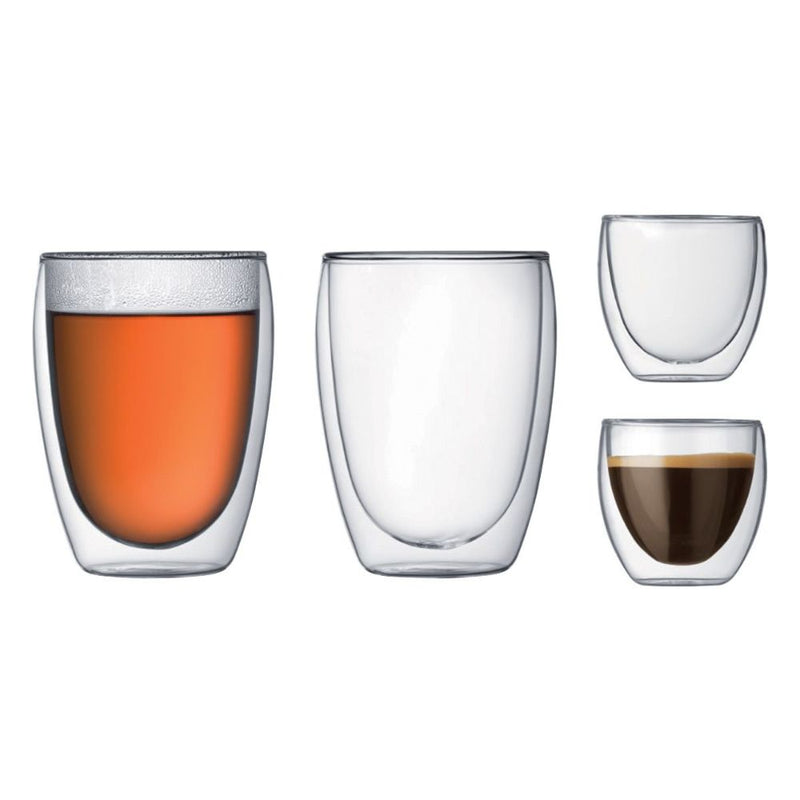 Bodum Pavina Double Walled 6pc Glass Set