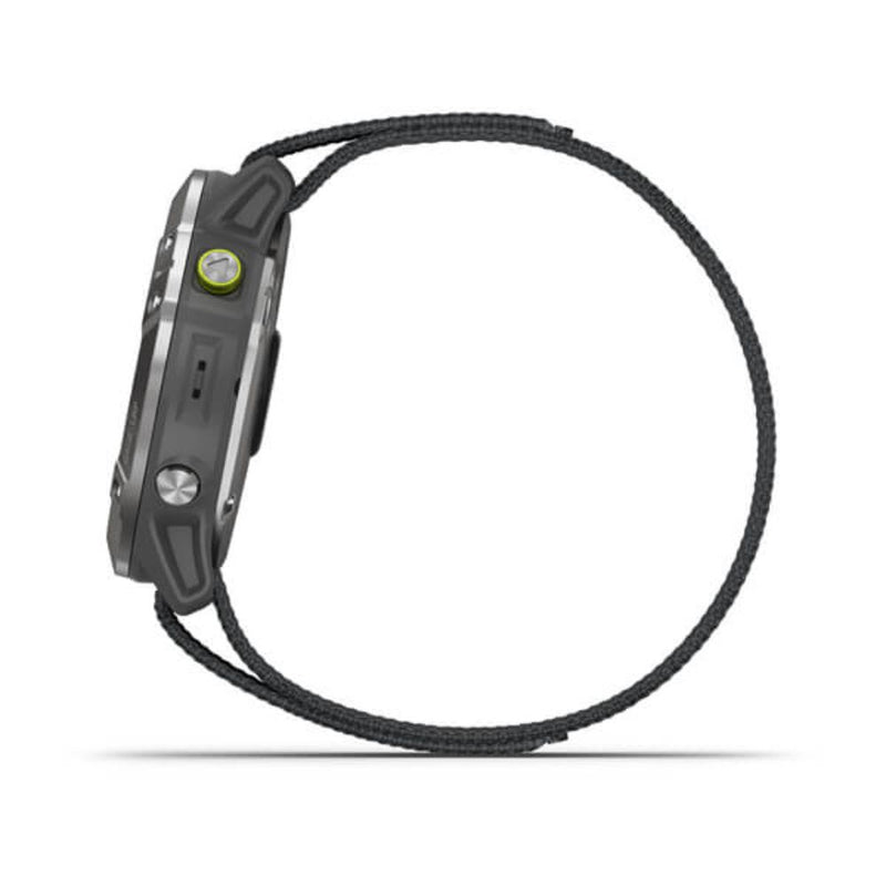 Garmin Enduro (Steel with Grey Ultrafit Nylon Strap)