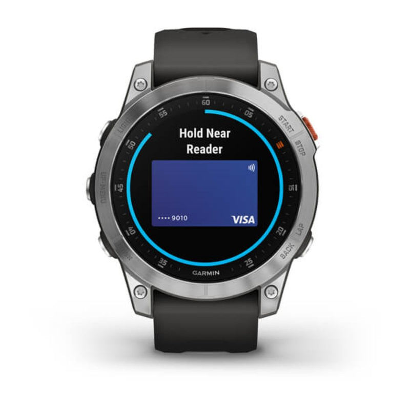 Garmin Epix (Slate/Stainless Steel with Silicone Band)