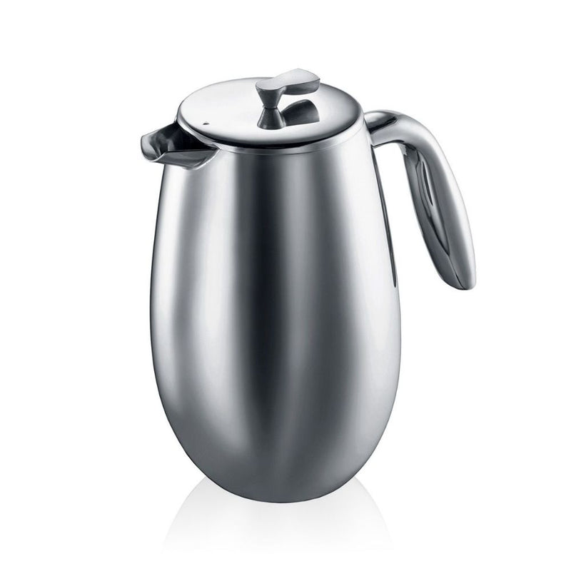 Bodum Columbia Double Wall Coffee Maker 1L 8 Cup (Stainless Steel)