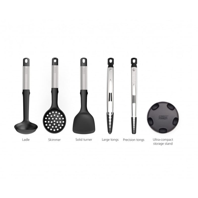 Joseph Joseph Elevate Fusion 5 Piece Silicone Set with Stand