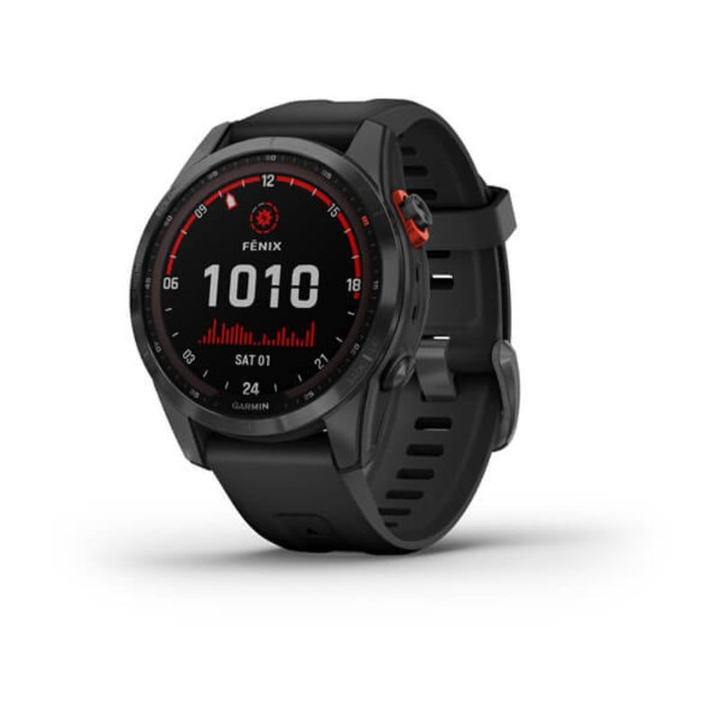 Garmin Fenix 7S Solar (Slate Grey with Black Band)