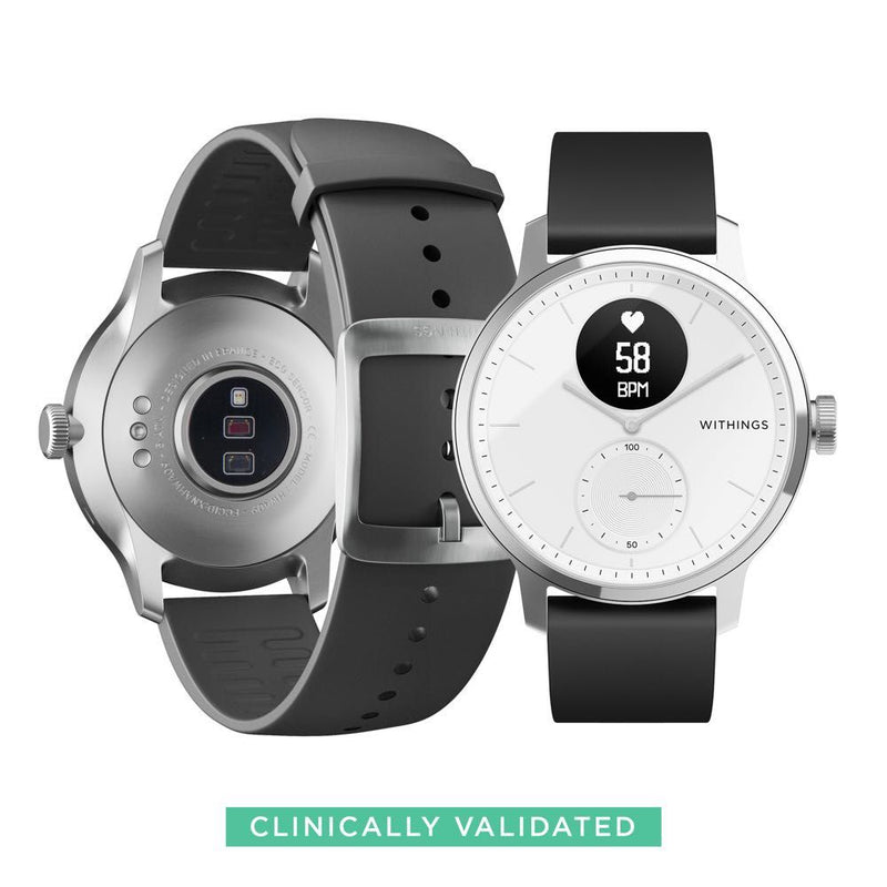 Withings ScanWatch 42 mm Hybrid Smartwatch with ECG Heart Rate